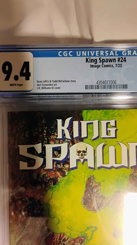 King Spawn #24 Comic Slab 9.4 - photo 2