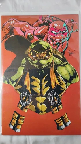Teenage Mutant Ninja Turtles Signed And Sketched By Eskivo