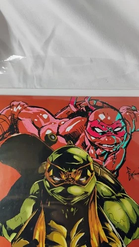 Teenage Mutant Ninja Turtles Signed And Sketched By Eskivo - photo 2