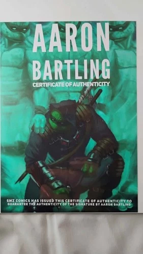 Teenage Mutant Ninja Turtles #1 - SIGNED BY AARON BARTLING/W COA - photo 2