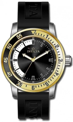 Invicta Specialty Men's Watch - 45mm, Black Silicone
