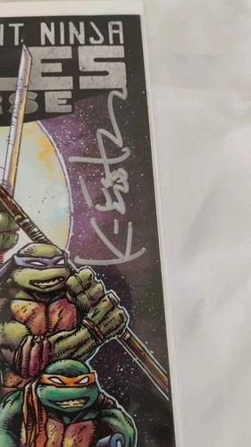 Ninja Turtles Comic - Signed by Kevin Eastman - Turtles Universe - photo 2