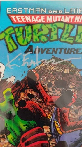 Ninja Turtles Comic Signed by Kevin Eastman w/ COA - TMNT Advent - photo 2