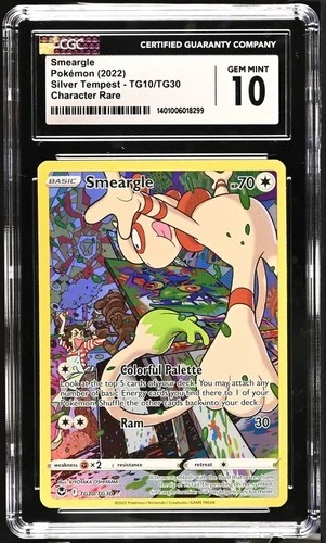Pokemon Smeargle #TG10/TG30 Ultra Rare 2022 Silver Tempest CGC 1