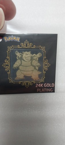 Pokemon 24k Blastoise Sticker