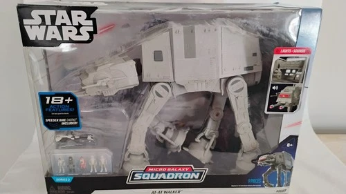 3 New Star Wars Micro Galaxy Squadrons At-At Walker & Imperial t