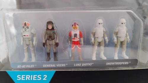 3 New Star Wars Micro Galaxy Squadrons At-At Walker & Imperial t - photo 3