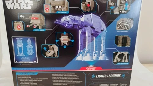 3 New Star Wars Micro Galaxy Squadrons At-At Walker & Imperial t - photo 5