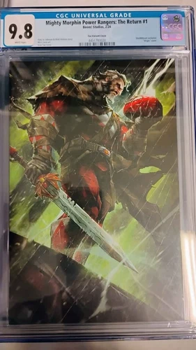 Mighty Morphin Power Rangers: The Return #1 Tao Variant slab 9.8