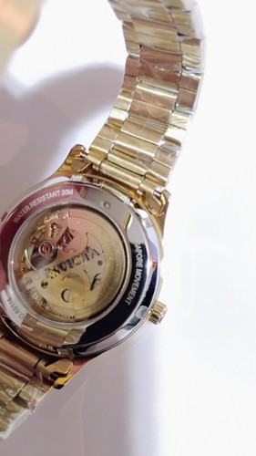 Invicta Objet D Art Automatic Watch - Gold Skeleton Dial 41mm - photo 2