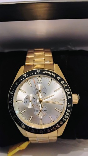Invicta Aviator Storm Men's Watch 45 Mm Gold Tone - photo 5