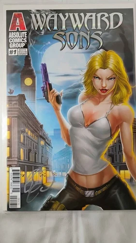 Wayward Sons 1 Comic Signed by Benny Powell Gary