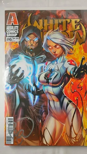 White Widow Comic Signed by Benny Powell