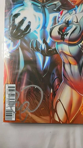 White Widow Comic Signed by Benny Powell - photo 2
