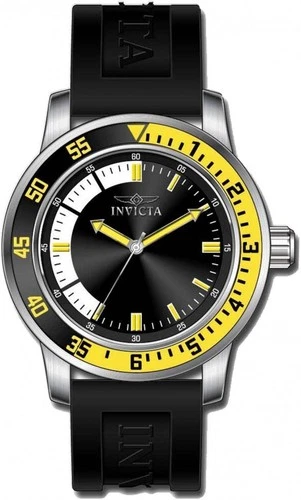 Invicta Specialty Men's Watch - 45mm, Black Silicone