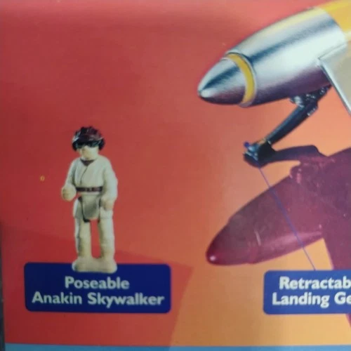 Star Wars Episode I Naboo Starfighter 1998 Galoob SEALED - photo 4