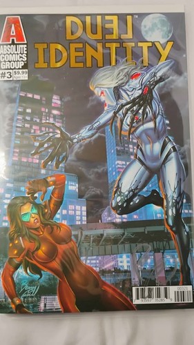 Duel Identity 3 Comic Signed by Benny Powell (Gray Signature)
