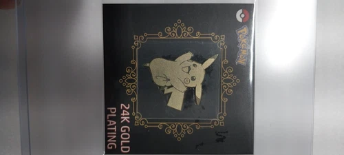 Pokemon 24k Pikachu Sticker - photo 3