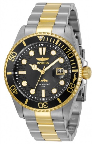 Invicta Pro Diver Men's Watch - 43mm, Steel, Gold