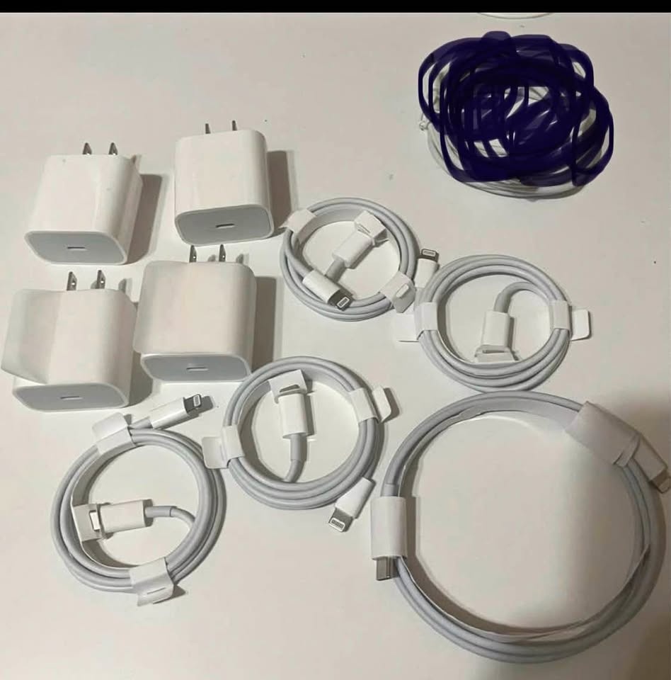 Apple 20W USB-C Fast Charger & Cable
