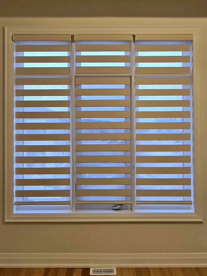 Korean Zebra Blinds - Blackout & Light Filtering