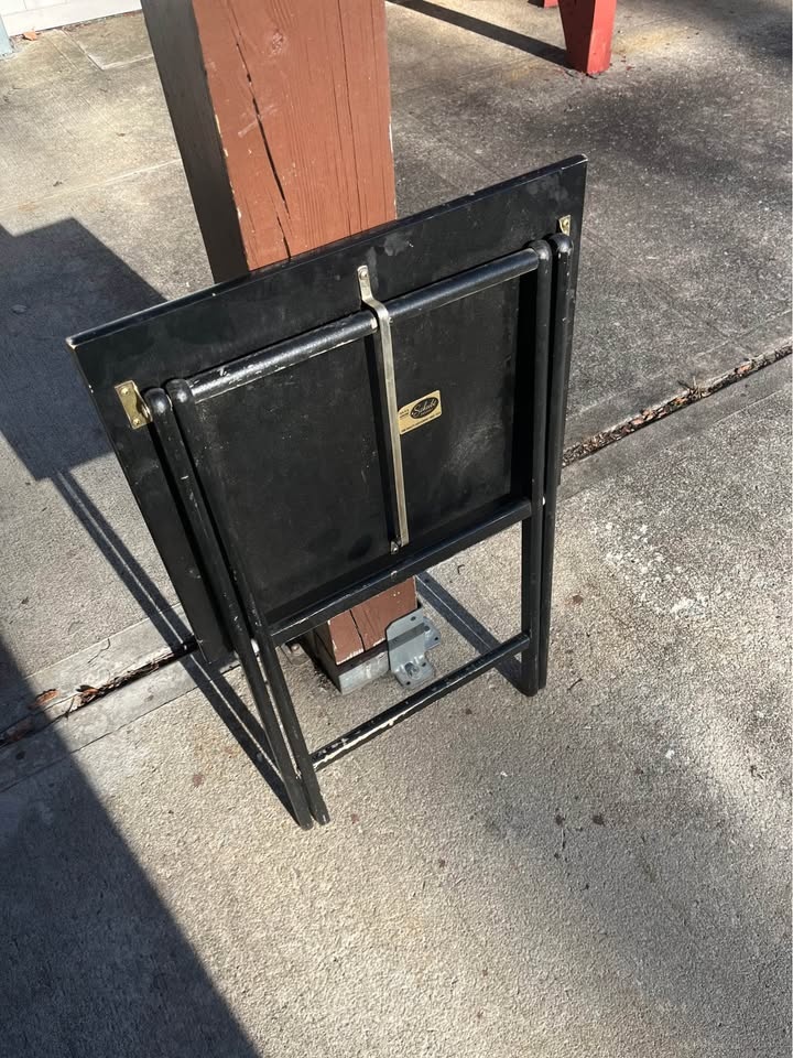 Folding TV Tray Table - photo 2