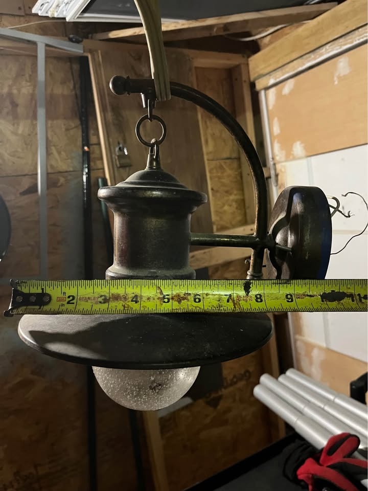 2 pcs Vintage Wall Mounted Lamps Industrial Copper - photo 2