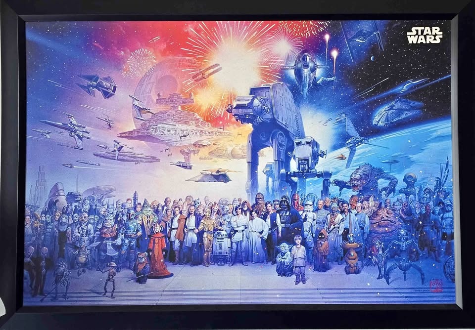 STAR WARS SAGA ALL IN ONE FRAME