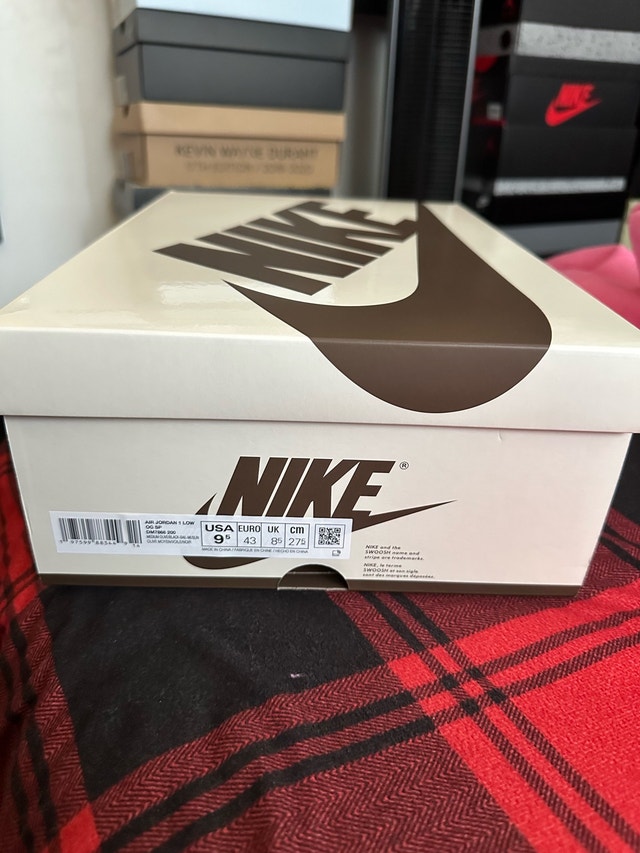 Jordan 1 Retro Low Travis Scott Medium Olive Size 9.5 DS - photo 5