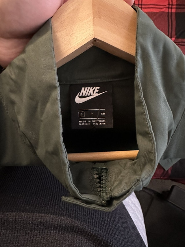 Nike Sportswear Men's Woven M65 Jacket "Green/Jade" / Size S - photo 3