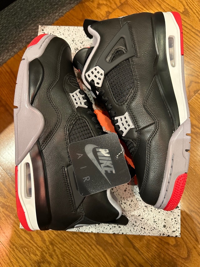 Jordan 4 Bred Reimagined / Size 9.5 DS - photo 3