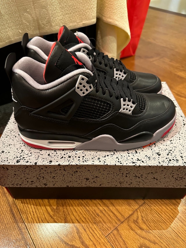 Jordan 4 Bred Reimagined / Size 9.5 DS - photo 4