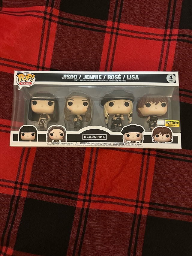 Funko Pop! BLACKPINK From PINK VENOM (4-Pack)