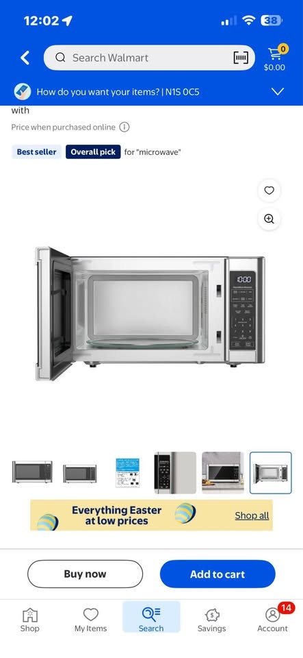 Hamilton Beach 1.1 Cu.ft 1000W Microwave w/ Child Lock - photo 3