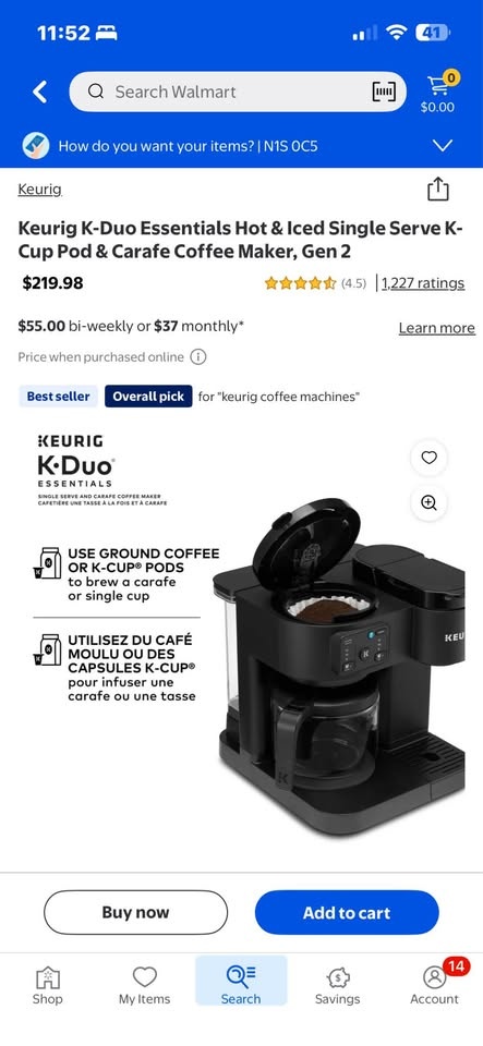 Keurig K-Duo Essentials Coffee Maker - photo 3