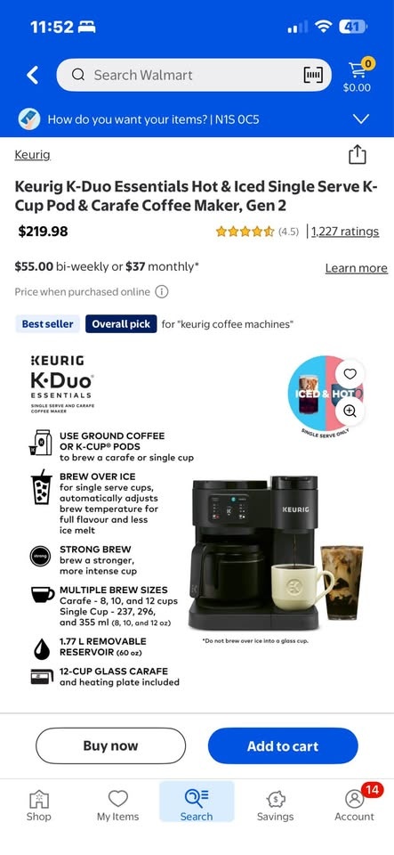 Keurig K-Duo Essentials Coffee Maker - photo 4