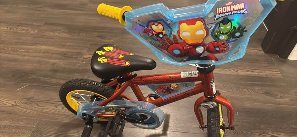 12” Iron Man Kids Bicycle - photo 3