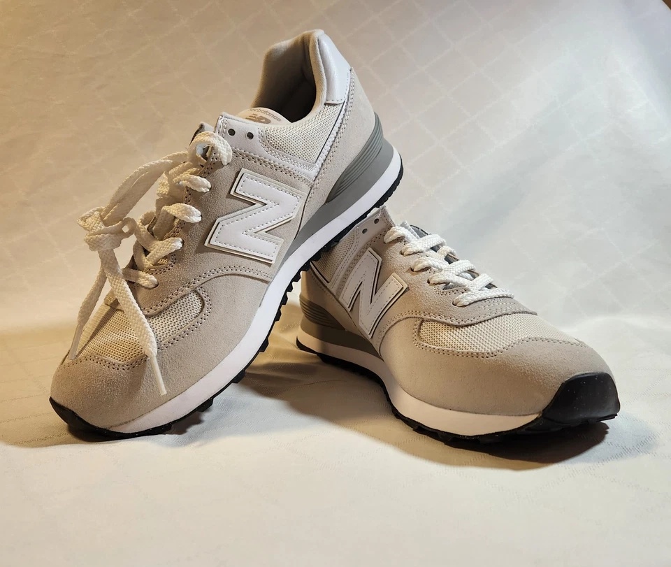New Balance 574 Core Classic Sneakers Mens Size 11 Gray Suede - photo 2
