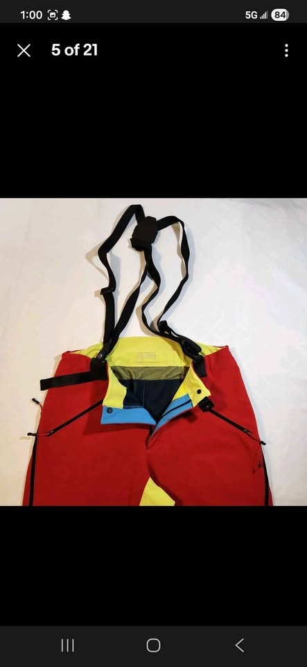 The North Face Summit Series Freethinker Ski Bib Pants Mens Medi - photo 5