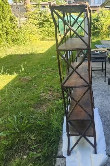 Unique Primitive Cedar Twig Shelving Unit - 20th Century (Apprai - photo 3