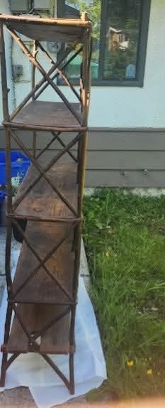 Unique Primitive Cedar Twig Shelving Unit - 20th Century (Apprai - photo 4