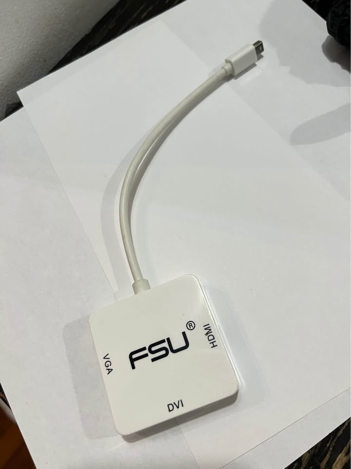 Mini DisplayPort to HDMI VGA DVI Adapter - photo 2