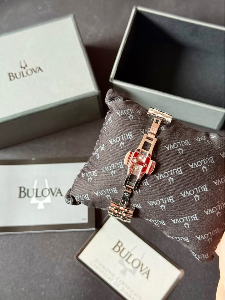 Bulova Ladies Automatic Watch 96R122 - Mother of Pearl Dial - Br - photo 5