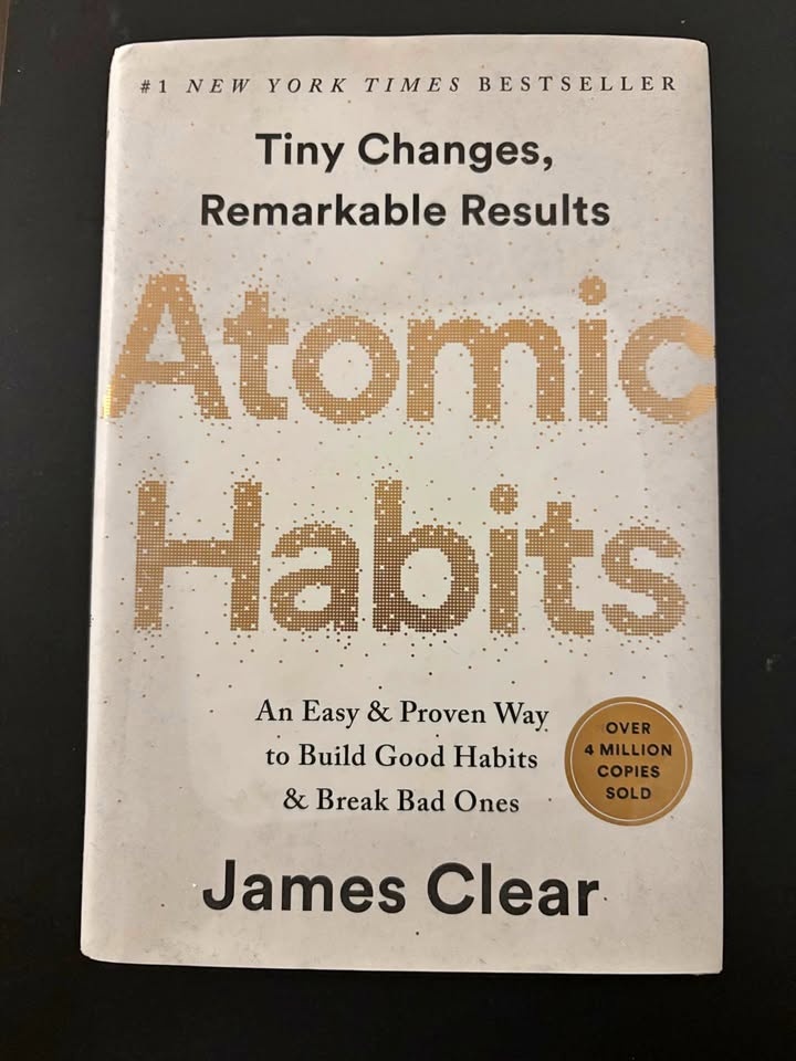 Atomic Habits by James Clear #1 NYT Bestseller