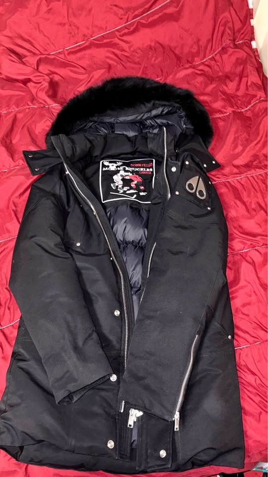 Moose Knuckles Original Stirling Parka (SILVER) (SMALL)