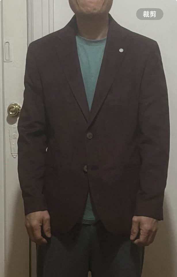 New MEN'S TAILORED FIT BLAZER, US 38S NWOT - photo 4