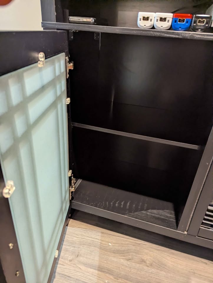 TV Stand with Built-in Electric Heater - photo 3