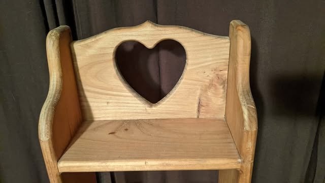 Wooden 5 Tier Shelves with Heart - photo 2