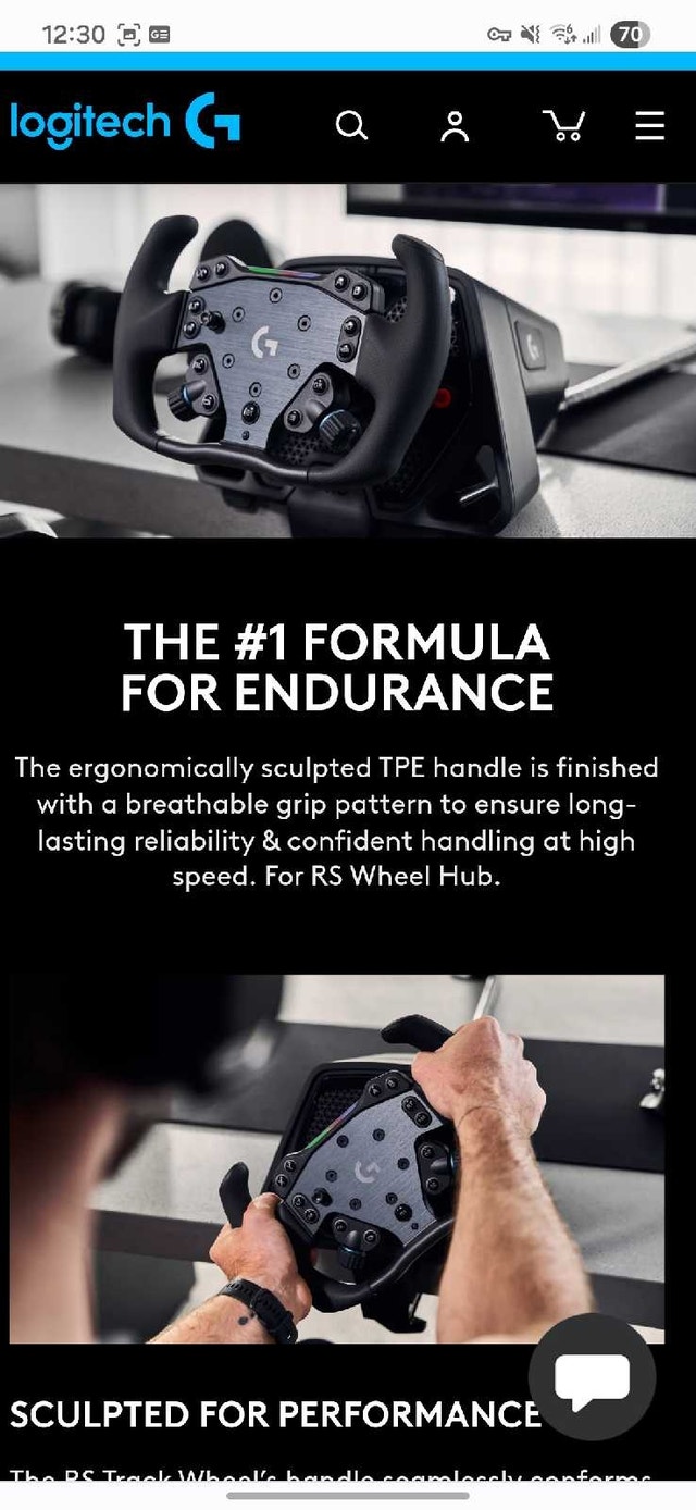 Logitech RS Track Wheel (+free cap) - photo 5