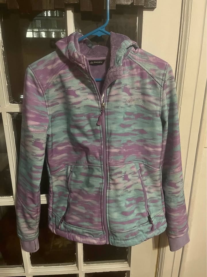 Waterproof Lightweight Fleece Jacket - Child Size L, 14/16